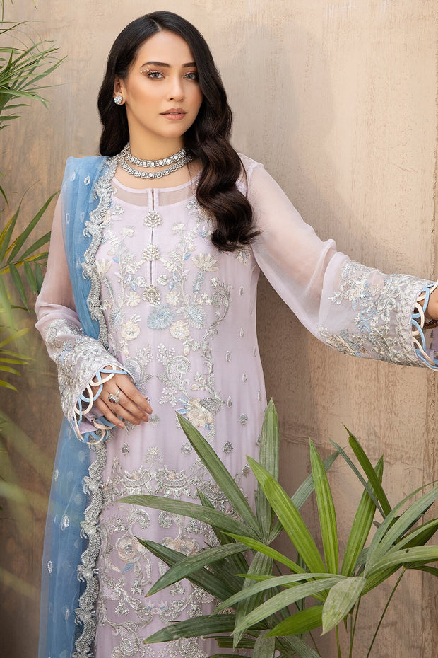 Kameez Trouser Pakistani Eid Dress in Premium Chiffon Online