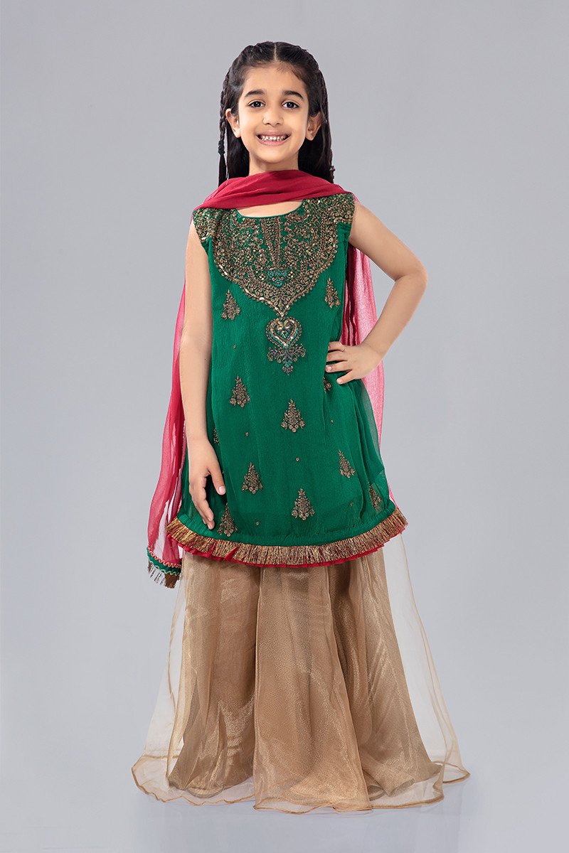 Kids Gharara Dress for Eid