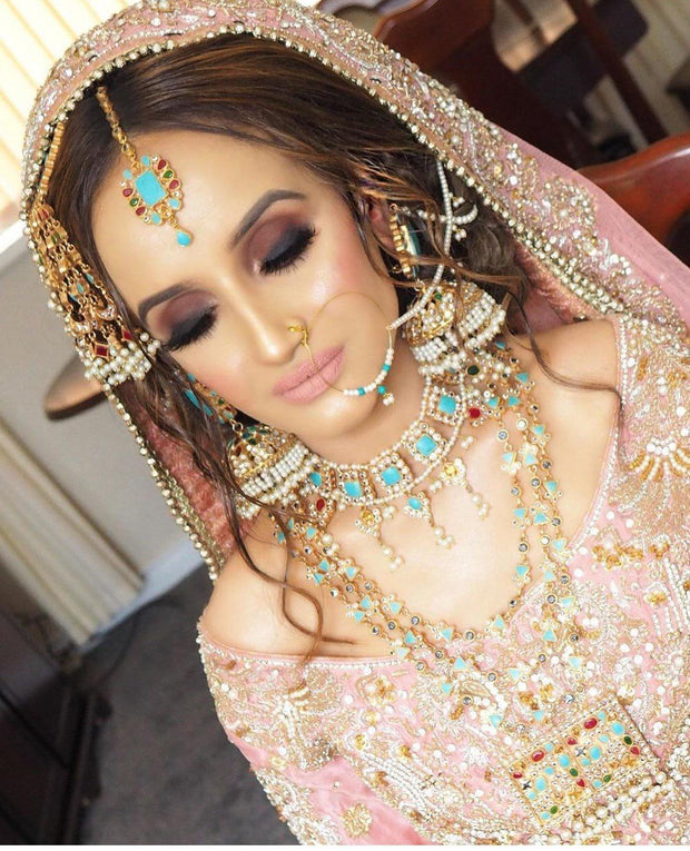 Kundan Heavy Necklace Jewelry Set