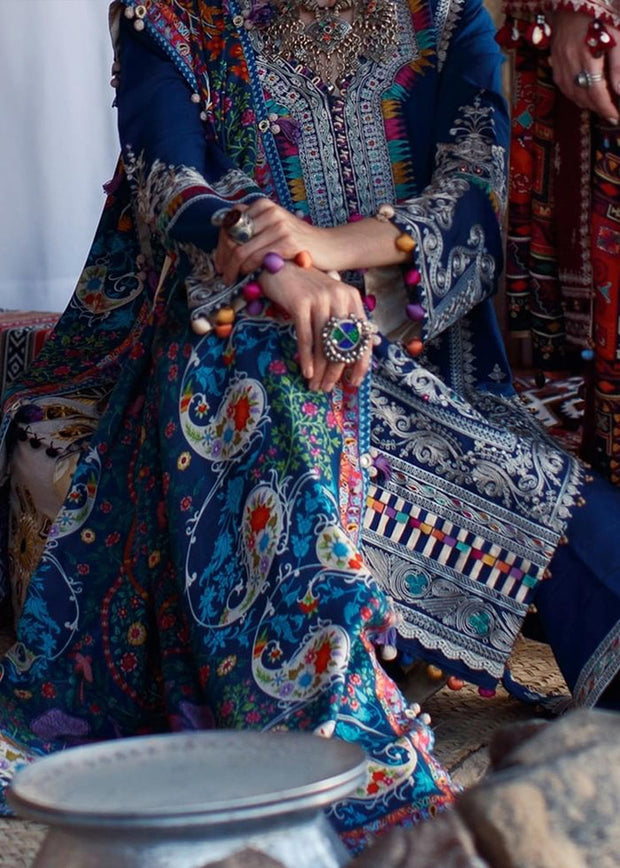 Ladies Embroidery Salwar Kameez for Pakistani Eid Dress 2022
