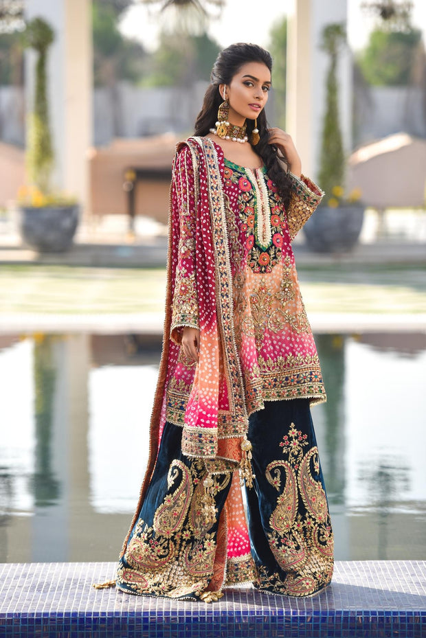 Latest Asian Wedding Party Wear in Maroon Color 
