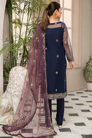 Latest Blue Kameez Salwar for Girls by Designer Designer
