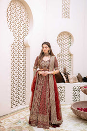 Latest Bridal Choli Lehenga Pakistani Red Dress