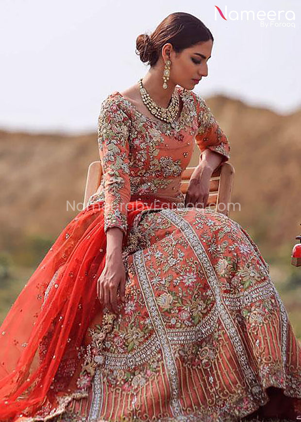 Latest Bridal Dress Pakistani for Wedding 2021 Overall Look