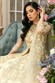 Latest Bridal Lehenga with Front Open Gown Pakistani Dress