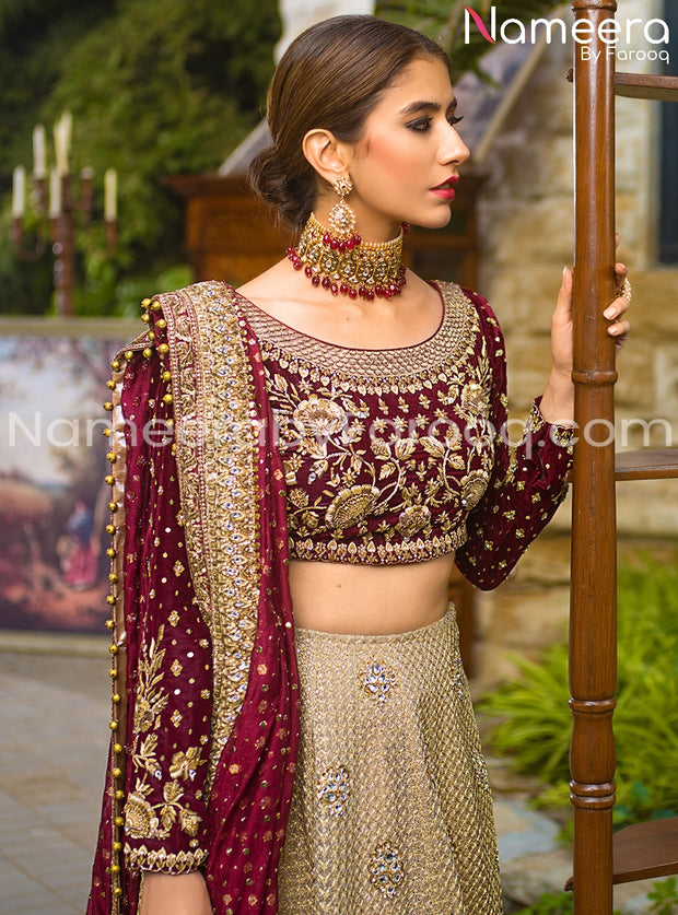 Latest Bridal Lehnga Choli 2021 for Wedding 