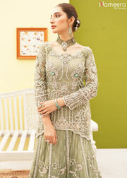 Latest Designer Bridal Lehenga with Short Peplum Online