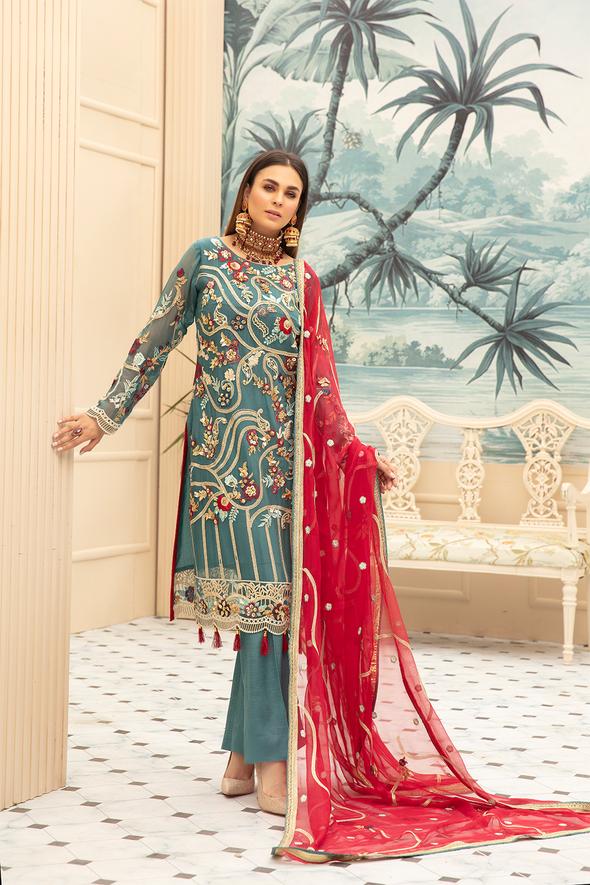 Latest Designer Chiffon Wear for Eid Overall Look