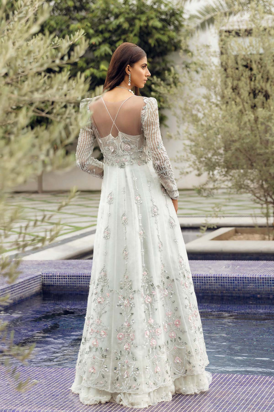 Stunning Pakistani Bridal Lehenga with Gown & Dupatta