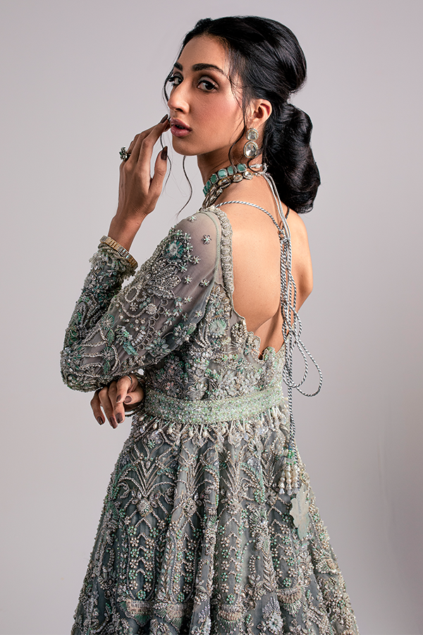 Stunning Embroidered Pakistani Bridal Lehenga for Weddings
