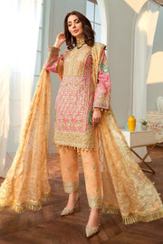 Latest Embroidered Chiffon Party Outfit 