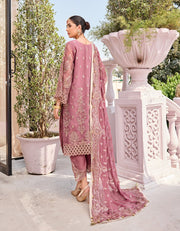 Latest Embroidered Organza Salwar Trouser Pakistani Party Dress