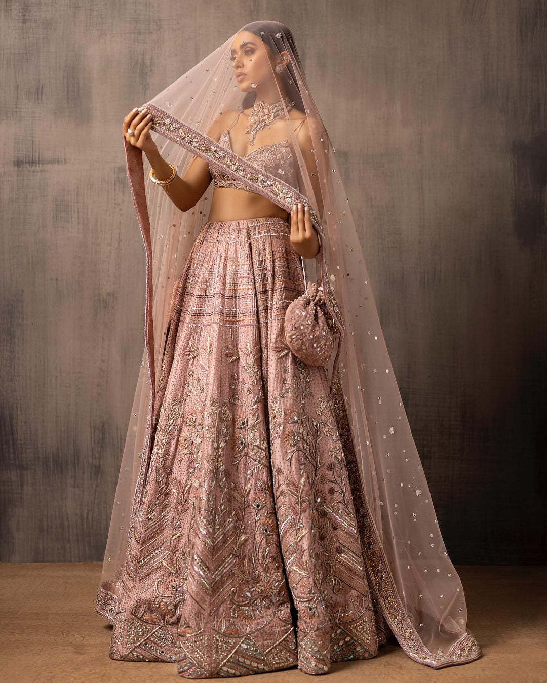 Latest Indian Bridal Lehenga Choli and Dupatta for Wedding