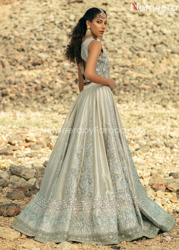Latest Indian Bridal Lehenga with Choli and Dupatta