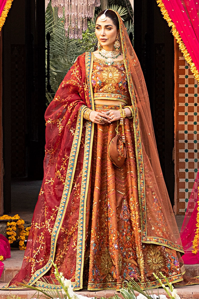 Elegant Pakistani Bridal Lehenga Choli - Traditional Masterpiece