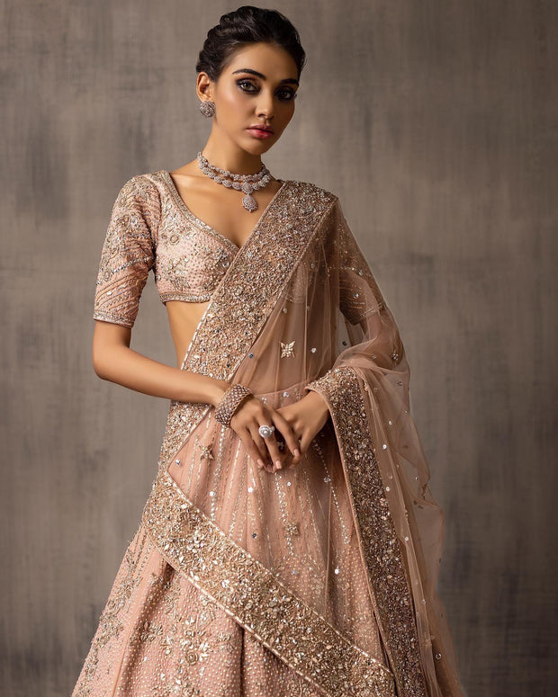 Latest Indian Lehenga Choli and Dupatta Dress for Wedding
