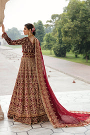 Latest Indian Red Bridal Lehenga with Choli and Dupatta Dress