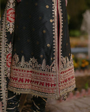 Latest Kameez Trouser Pakistani Black Dress for Wedding