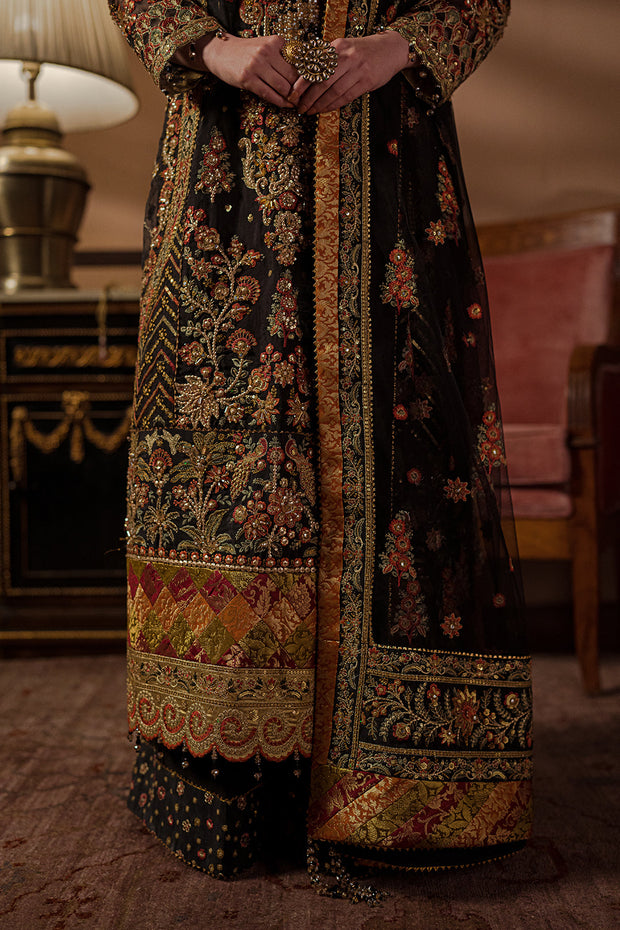 Latest Kameez Trouser Pakistani Black Dress for Wedding