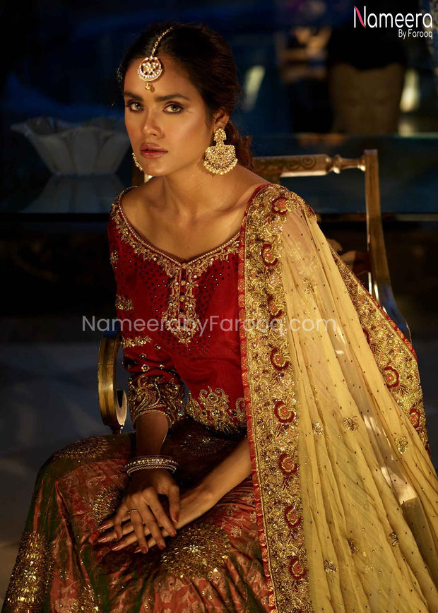 Latest Lehenga Pakistani for Girls