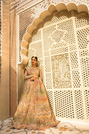 Latest Lehenga Frock Bridal Dress Pakistani