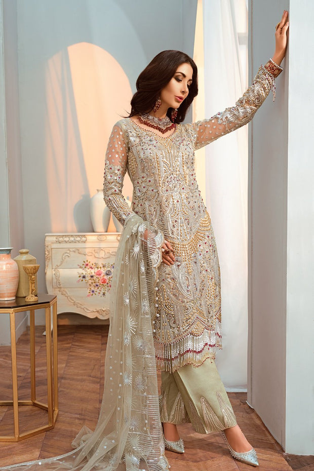 Latest Luxury Chiffon Dress for Party N7038