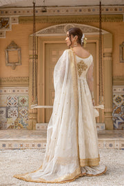 Latest Nikkah Dress in Pishwas Frock Dupatta and Sharara Style