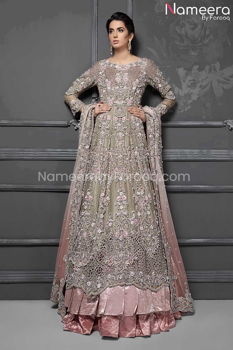 Latest Pakistani Bridal Frock