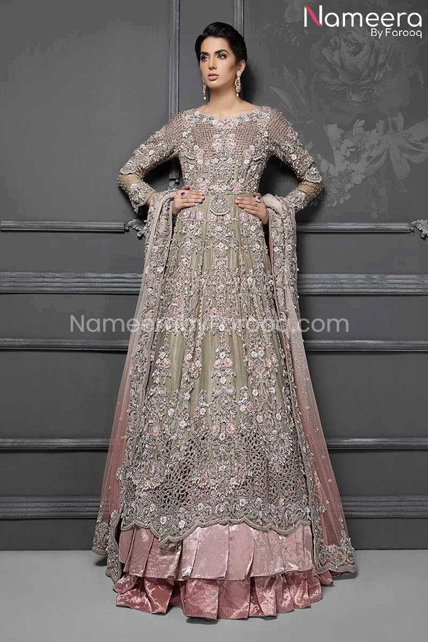 Latest Pakistani Bridal Frock