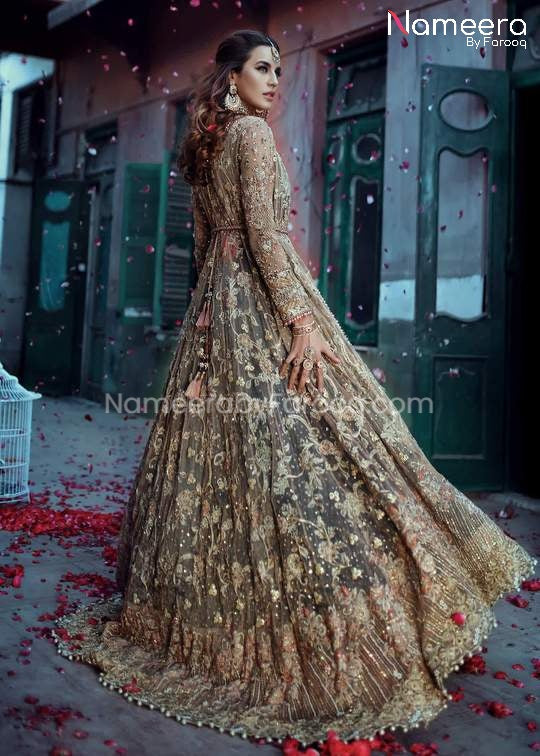 Latest Pakistani Bridal Gown