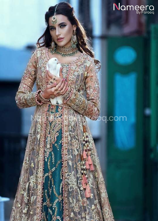 Latest Pakistani Bridal Gown Dress