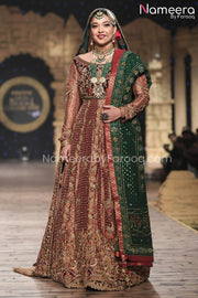 Latest Pakistani Bridal Gown