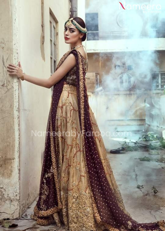 Latest Pakistani Bridal Lehenga Choli