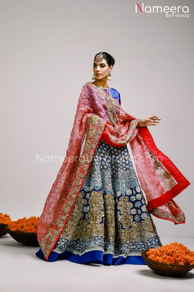 Latest Pakistani Bridal Lehenga