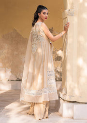 Latest Pakistani Crushed Sharara Kameez Dupatta Suit Onnline