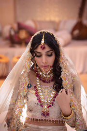 Latest Pakistani Double Layered Lehenga Choli Dress