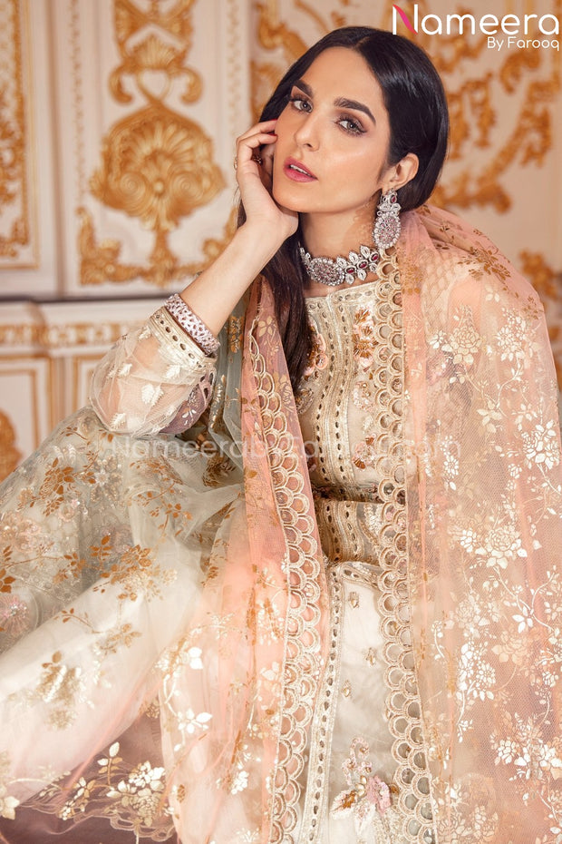 Latest Pakistani Dress Online for Wedding Front Look