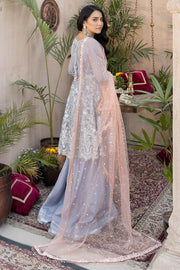 Latest Pakistani Eid Dress in Organza Frock and Sharara Style