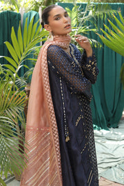 Latest Pakistani Embroidered Black Kameez salwar Party Dress