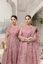 Latest Pakistani Frock Dress Choli in Pink Color Designer