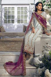 Latest Pakistani Long Kameez with Trousers and Dupatta