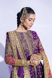 Latest Pakistani Mehndi Dress in Jacket and Sharara Style