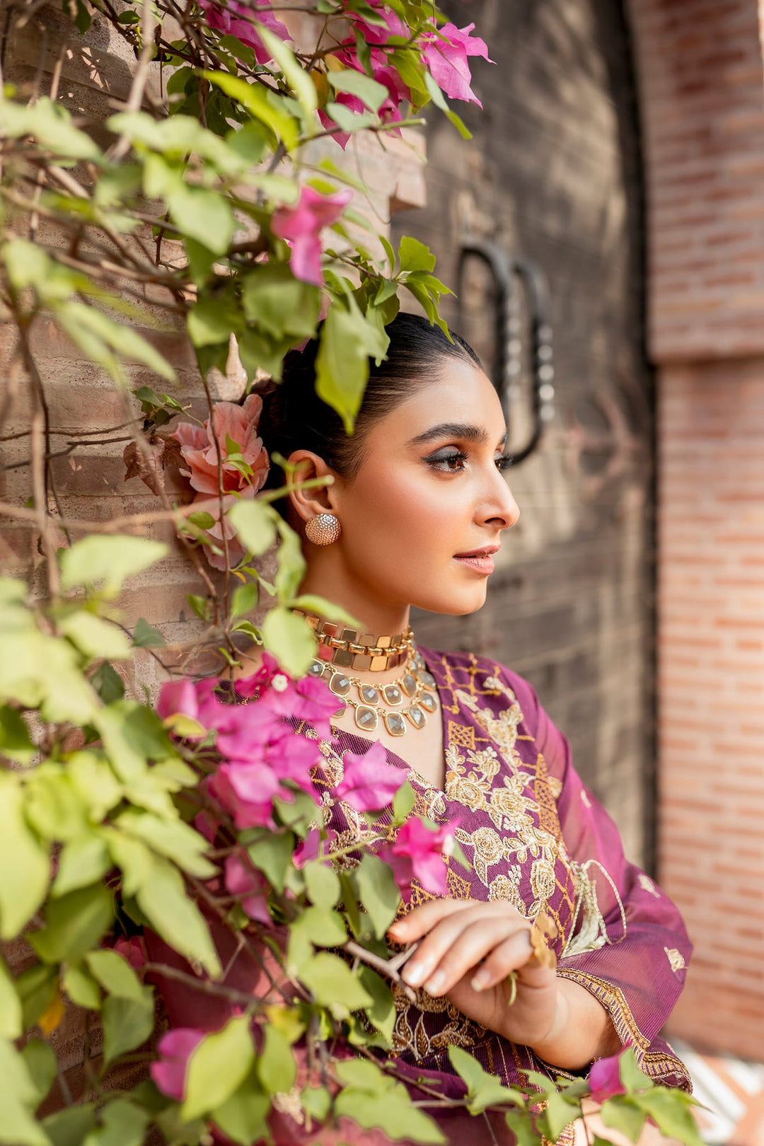 Latest Pakistani Peplum Frock and Trouser Dress for Eid