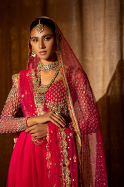 Latest Pakistani Pishwas Frock with Churidar and Dupatta Dress