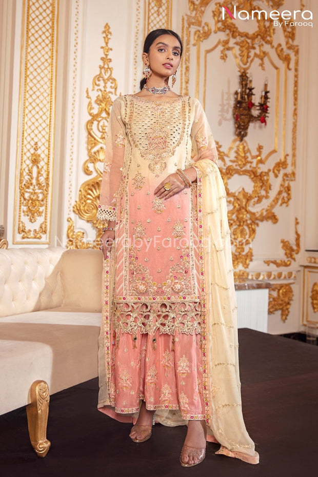 Latest Pakistani Sharara Dress for Girls 2021