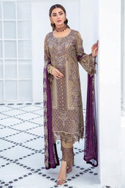 Latest Pakistani Traditional Dress in Chiffon Latest
