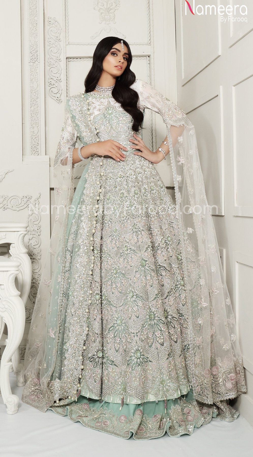 Latest Pakistani Traditional Pishwas for Wedding