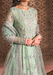 Latest Pakistani Wedding Dress in Pishwas Frock Trouser Style