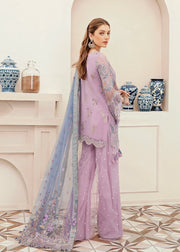 Latest Party Suit with Embroidery Backside Look