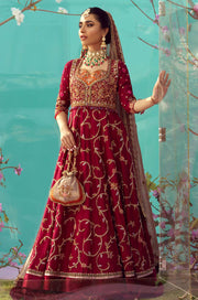 Latest Red Bridal Dress for Barat in Lehenga and Gown Style